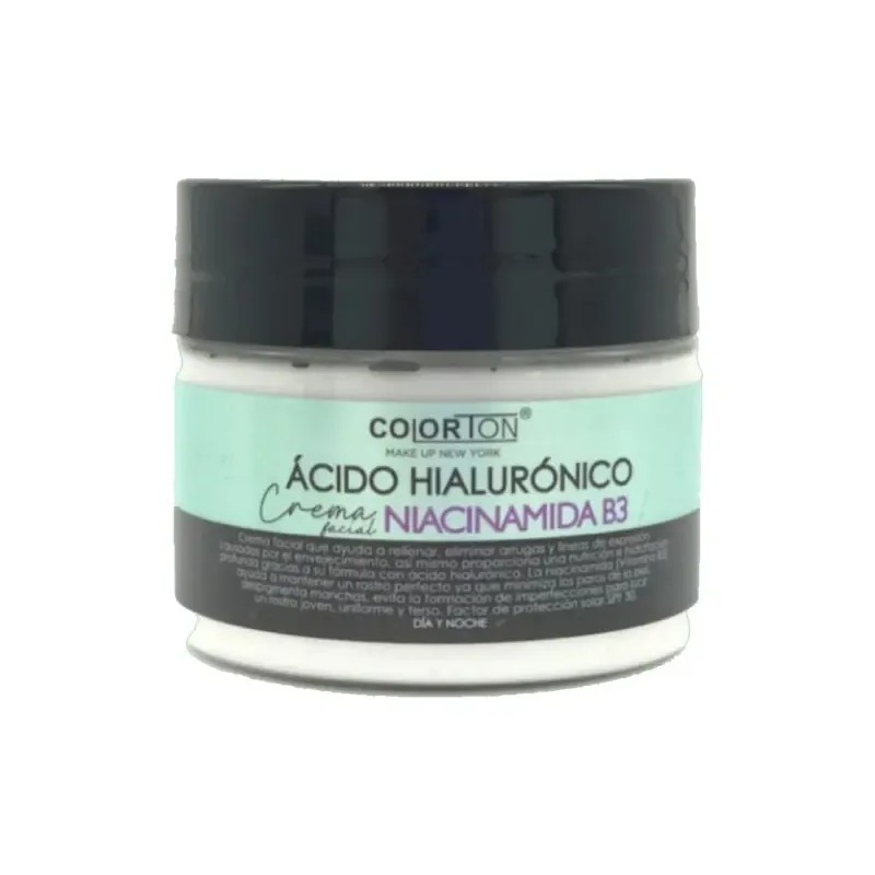 Crema Acido Hialuronico Con Niacinamida B3 Colorton Manchas