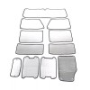 CSKT 11pcs All Window Sun Shades interior Protector Fits 2022-2024