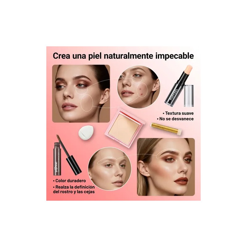 24kit De Maquillaje Profesional Completo-principiante Regalo