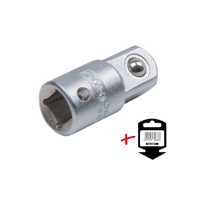 KS Tools 911.1494-E Adapter, 0.6 x 0.9 cm, on Hanging