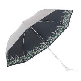 LIEBEN-0590 Parasol, Lightweight Folding, Rain or Shine, Over 99% UPF50 + UV Protection Rate/Light Shielding Rate, Thermal Insulation, Cool Umbrella