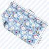 JarThenaAMCS Christmas Wrapping Paper -Mini Roll- 17in x 32.8Ft Blue