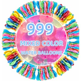 Summer Water Toys Magical Quick Fill Water Balloons for Pools and Water Companions 999 Balloons (ZD)