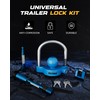 RETRUE Keyed Alike Trailer Lock Set Tow & Store Lock