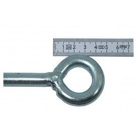 Scaffolding Eyelets Eye Bolt Scaffolding Screw Anchor Fastening Galvanised 8 Lengths Scaffolding Eyelets Size 12 x 230 mm