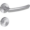 Griffwerk Door Handle Set Crystal Stainless Steel Matt BB