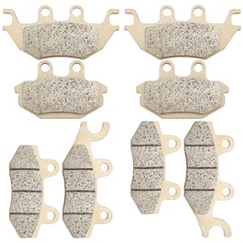 Sintered Front & Rear Brake Pads for Kawasaki MULE PRO FXT FX KAF820 KAF 820 2015-2021, Mule Pro DXT DX KAF 1000 KAF1000 2016-2017