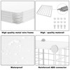 AWTATOS 6 Cube Storage Wire Closet Organizers DIY Stackable Storage
