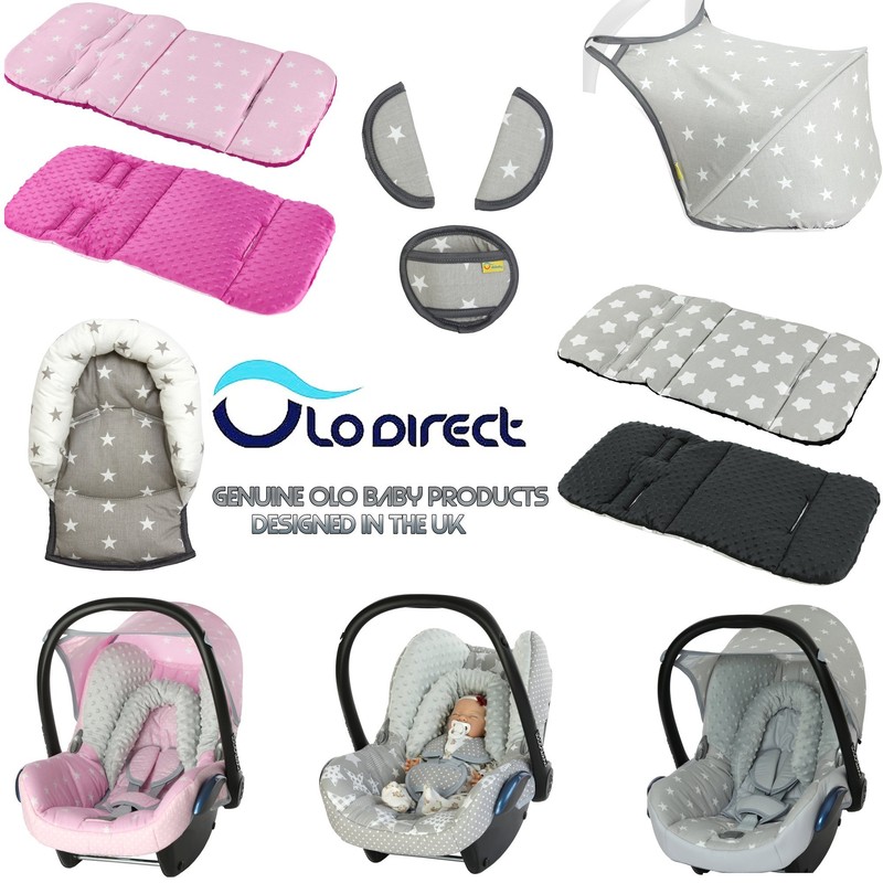 UNIVERSAL Infant Baby Toddler car seat, stroller head support pillow