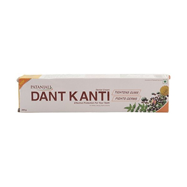 Patanjali Dant Kanti Toothpaste(Pack of 5 - 200g each) by Patanjali