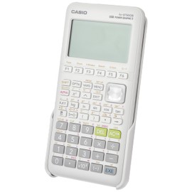 Casio fx-9750GIII Graphing Calculator | Natural Textbook Display | Python Programming | Ideal for Exams, STEM & Advanced Math | White