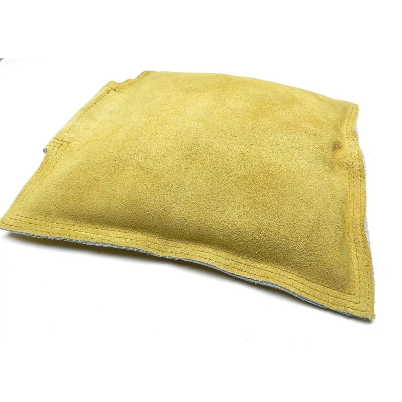 10" Square Sandbag Leather Bench Pad Sand Bag with Double