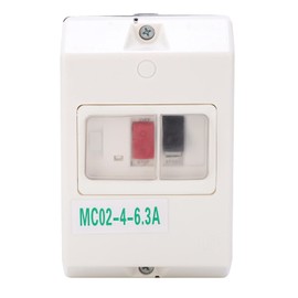 220V 380V Motor Circuit Breaker, Waterproof Electronic Components of the Circuit Switch, Mainly Used for Circuit Protection, MC02-4-6.3A
