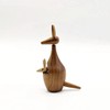 Hej!e Royal Pet Kangaroo Wooden Figurine Object, Scandinavian Miscellaneous Goods,