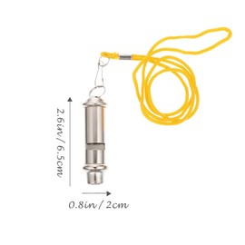 Toddmomy Metal Whistle Bird Accessory Pigeon Whistle Pigeon Supplies Pigeon Training Equipment Bird Training Whistle Outdoor Whistle Pigeon Training Whistle Stainless Steel Bird Whistle