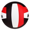 Mikasa Micro Cell Volleyball (Red/ White/Black)