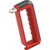 EMKA Emergency Hammer with Belt Cutter - Modern Design, Red,