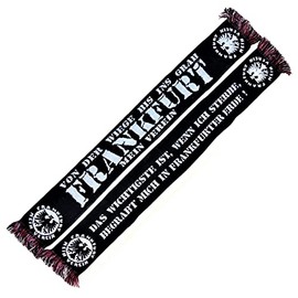 Generisch Frankfurt Scarf (Soft Knitted Scarf) From the Cradle to the Grave, red