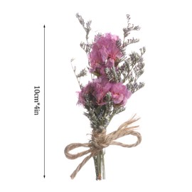 8Pcs Don't Forget Me Flower Bouquets Natural Forget-me-nots Dried Flowers Bouquet Myosotis Sylvatica Dry Flower&Leaves Lagurus Dried Embossing Flower Bundles Plant Stem Bunch for DIY Craft,Photo Props