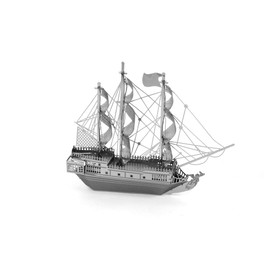 MetalEarth 3D Metal Model - Black Pearl Pirate Ship