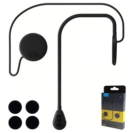 Motorcycle Earphones, Ultra Thin, Bluetooth 5.0, Helmet Headset, Automatic Reception, IP65 Waterproof, Motorbike, Speakers, Calls/Music/Voice Control, Noise Reduction, Simultaneous Connection of Two