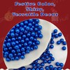 3x Blue 10M Christmas Bead Chains, Luxury Plastic Garland for