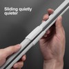 Zshine ceiling mounting or Wall mounting telescopic curtains track Home