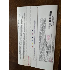 Color Street Nail Polish Strips Mermaid you look (Clear overlay)