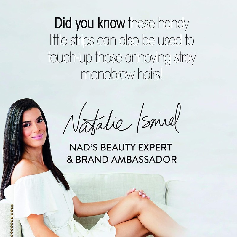NAD's 20 Piece Facial Wax Strips