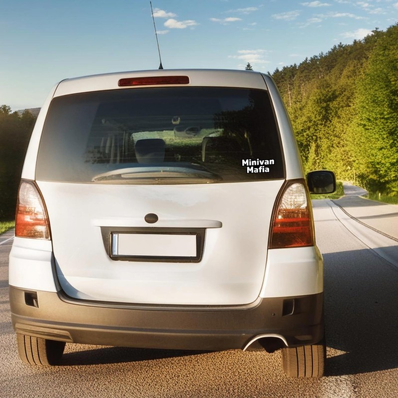 Minivan Mafia Vinyl Decal Sticker | Cars Trucks Vans SUVs