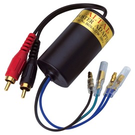 Ground loop isolator audio noise hum removal