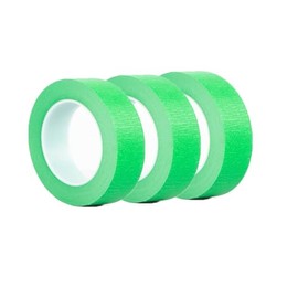 Zo.Yehaa 3 Rolls Green Masking Tape Painters Tape Wide 3/4 inch X 33 Yards, Paper Tape for Arts DIY Crafts Painting Labeling Decoration School Projects Home Office