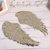 2 Pairs DIY Clothes Wing Sequins Patch Sequins Angel Wings