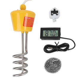 2m Floating Electric Immersion Water Heater with Temperature Tester Yellow