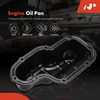 A-Premium Lower Engine Oil Pan Sump with Drain Plug &