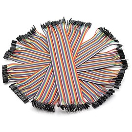 ZYAMY 240PCS Dupont Line Male to Male, Male to Female, Female to Female Dupont Cable Connector Multicolor Jumper Wire for Breadboard 30cm