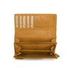 Cas8 Women's Washed Leather Purse with Practical Change and Card