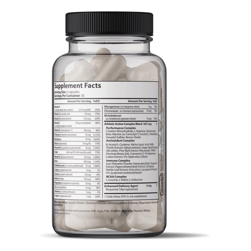 Complete Active Sport Multivitamin Para Hombres 90 Unidades