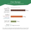 Cru Kafe Decaf USDA Organic Espresso Coffee Capsules (50 Pods)