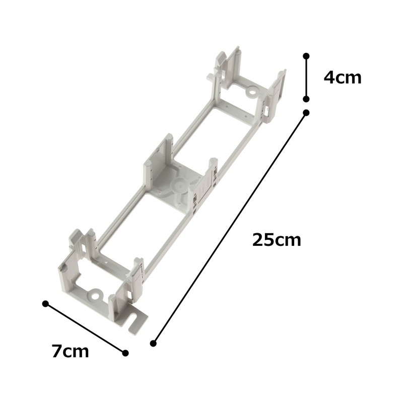 パンドウイット 12ポート壁面取付パッチパネル枠取付用ブラケット WB89D