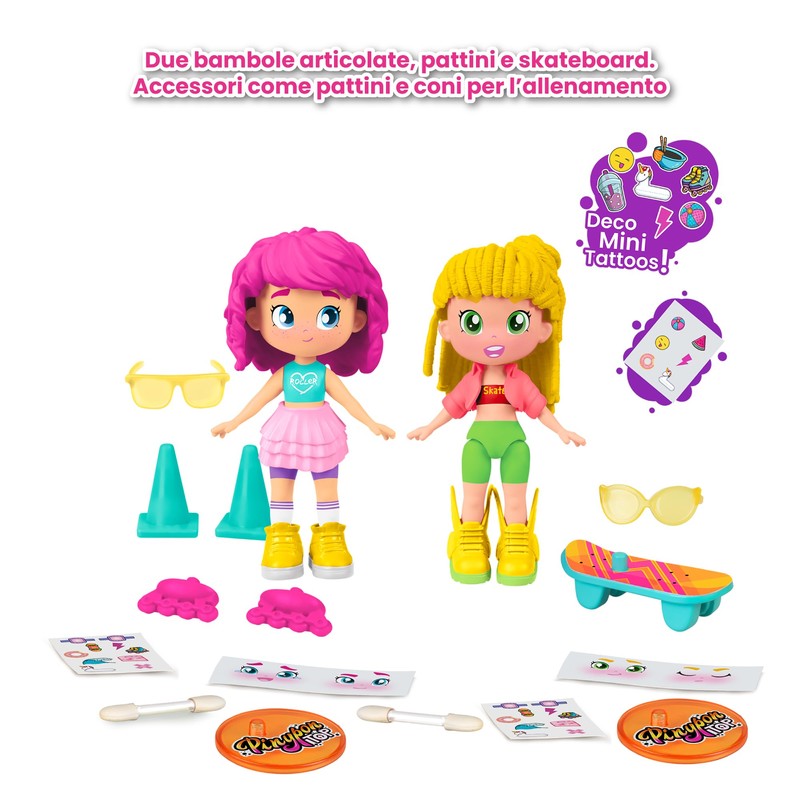 Pinypon Top Roller Girls