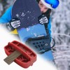 Ieron 1PCS Ski Board Edge Sharpener, Sharpening Tool Ice Tuning