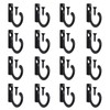Daomong Wall Mounted Single Hook Robe Hooks Metal Coat Hooks