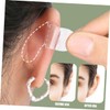 COLLBATH Ear Stickers Set 20 Sheets Vertical Ear Tape for
