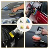 FINEASY 20 Stück Polierschwamm Auto Set, Polieraufsatz Akkuschrauber, 80mm Polierschwämme