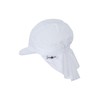 Sterntaler Unisex Children's Peaked Cap with Neck Protection, No Ties,