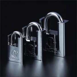 60mm, One for one(with 3 Keys), Anti-Rust Weatherproof Padlock with Keys, Ideal Outdoor Gate or Shed Lock, Keyed Padlock for School, Gym, Warehouse, Garden