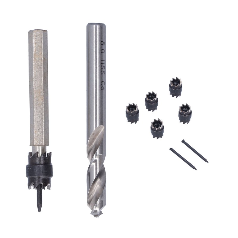9Pcs Spot Weld Cutter Set Stainless Steel Efficient Industrial Professional