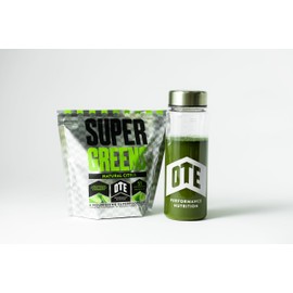 OTE Super Greens Powder Blend with 19 Super Foods - All Naturals, Vegan and Vegetarian Friendly - High in Vitamins and Minerals (310g, 31 Servings)