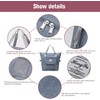 Large Capacity Foldable Travel Bag Portable Foldable Lightweight Waterproof Oxford